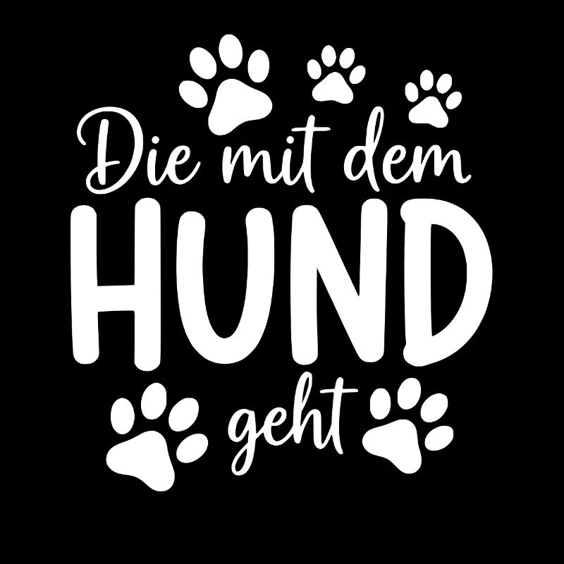 Die mit dem Hund geht Hundefrauen gassi gehen