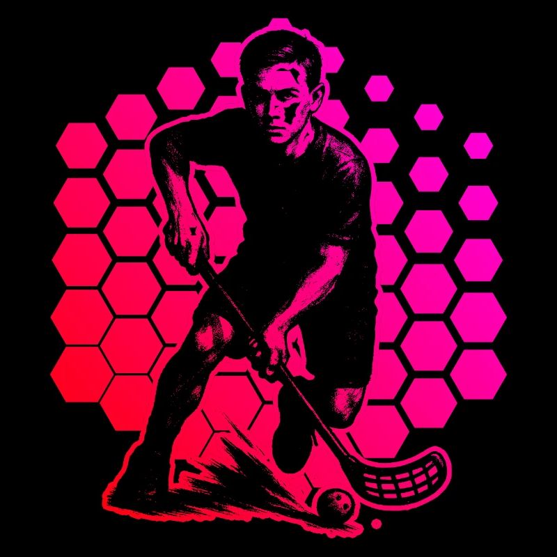 Conception compacte de floorball pour floorball