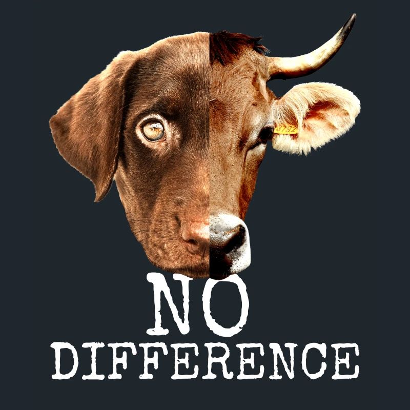 No Difference Pro Vegan Vegetan Tierschutz