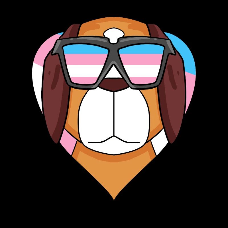 Transgender Transsexual St. Bernard Dog