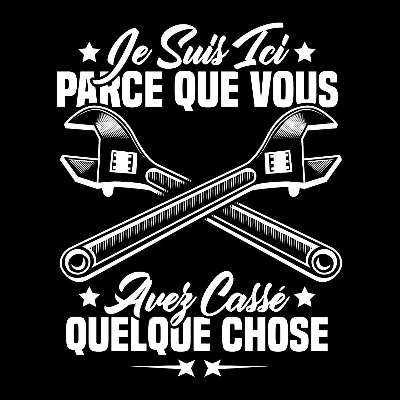 Je suis ici parce que vous avez cassé quelque chos