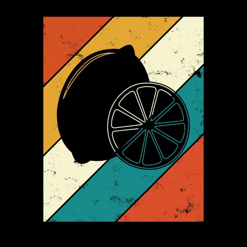 Lemon Fruit Lover Retro Lemonade Gift idea