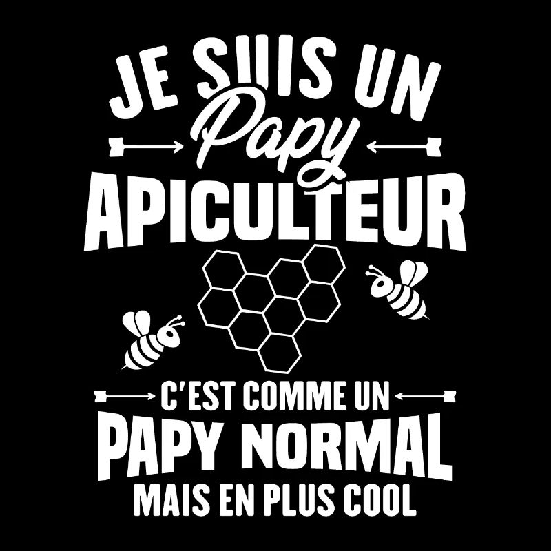 Je suis un papy Apiculteur et un papy normal