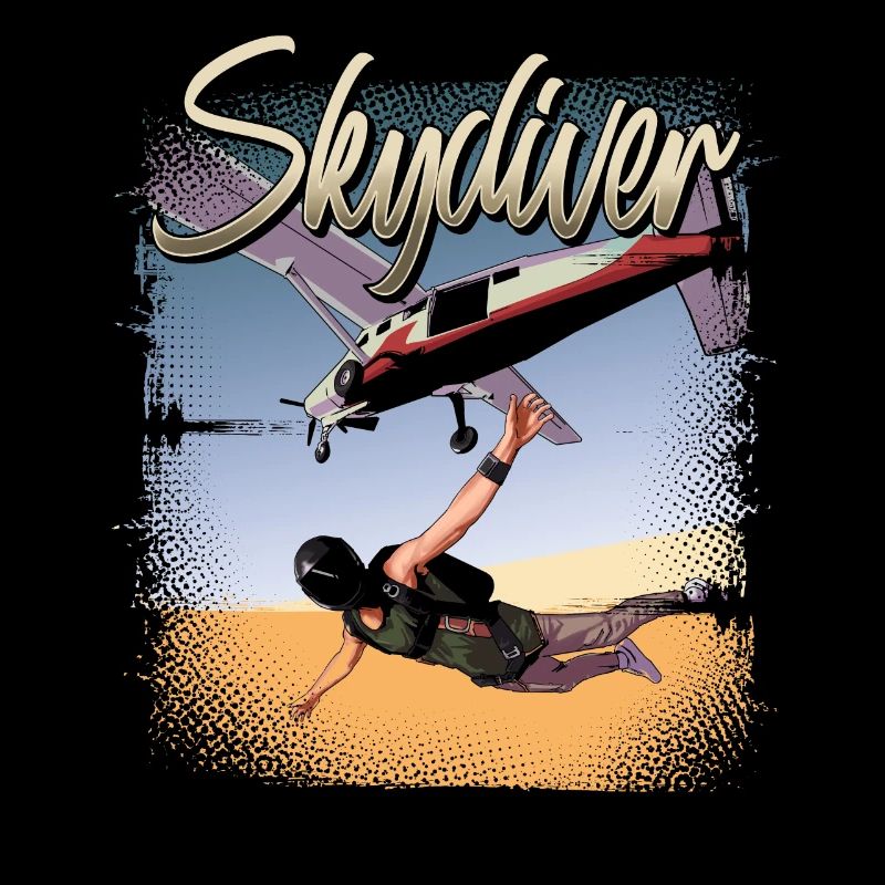 Skydiving Parachutists Parachute