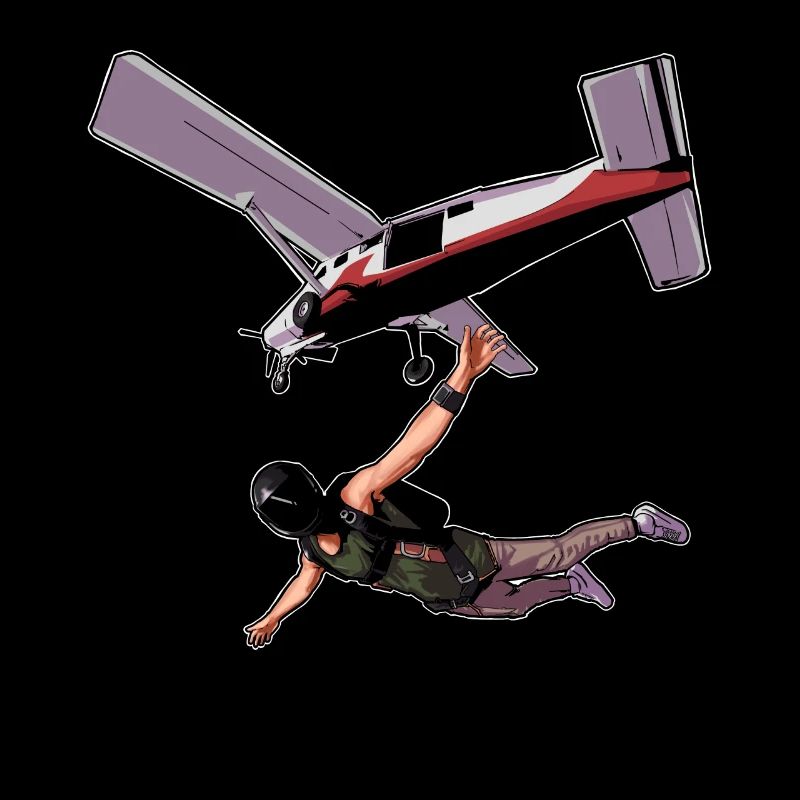 Skydiving Parachuting Parachute