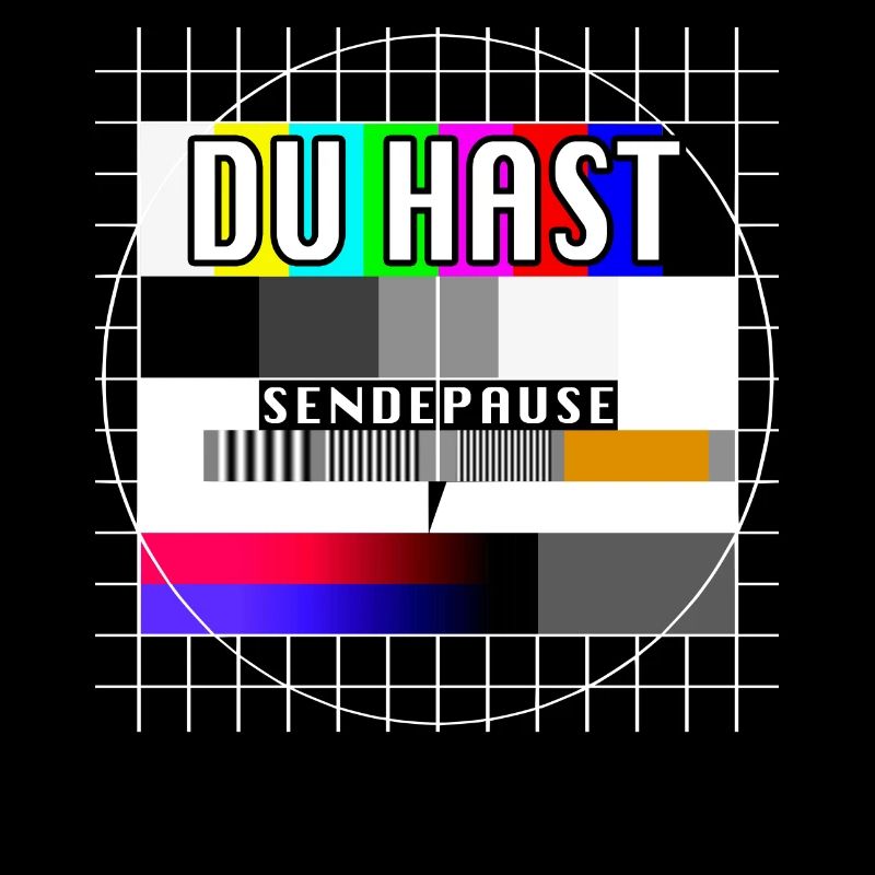 Du Hast Sendepause Testbild 90er Party 80er Jahre
