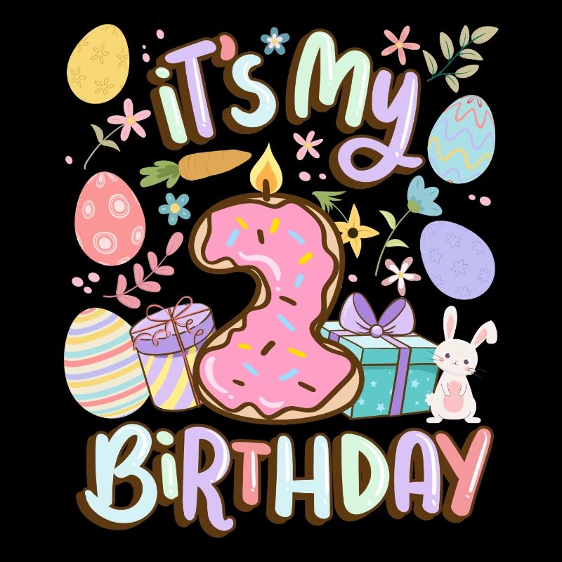 C’est mon 2 anniversaire de vacances de beignets de Pâques