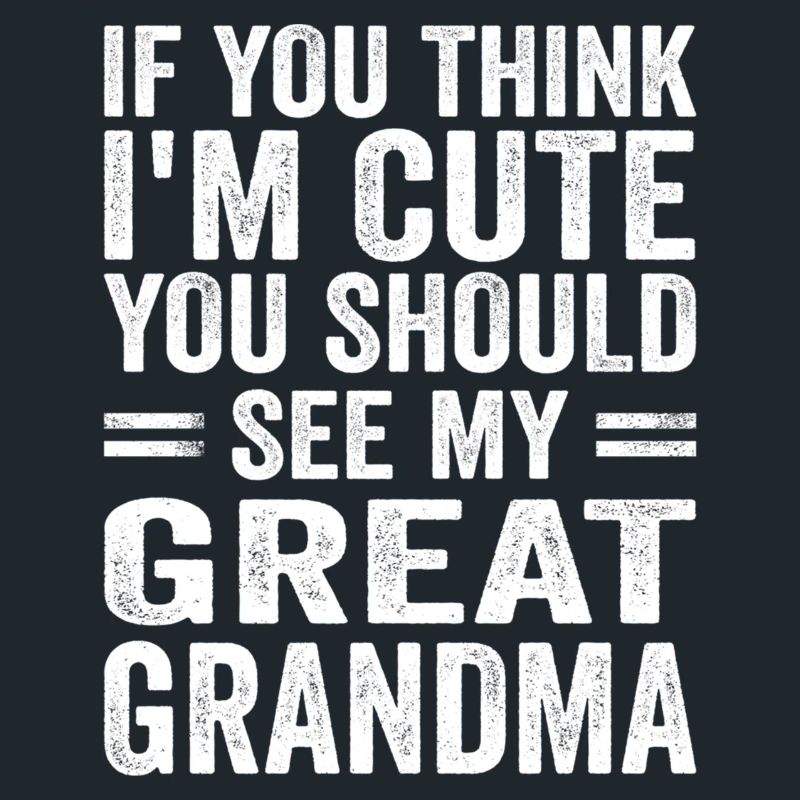 Si vous pensez que je suis mignon, vous devriez voir ma grand-mère