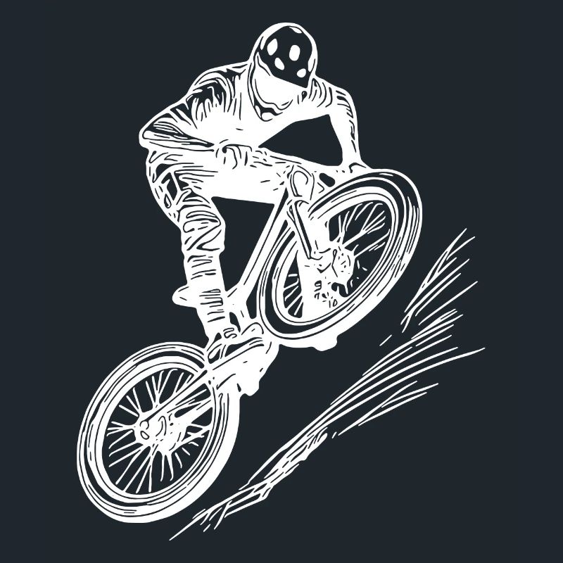 VTT avec vélo de descente