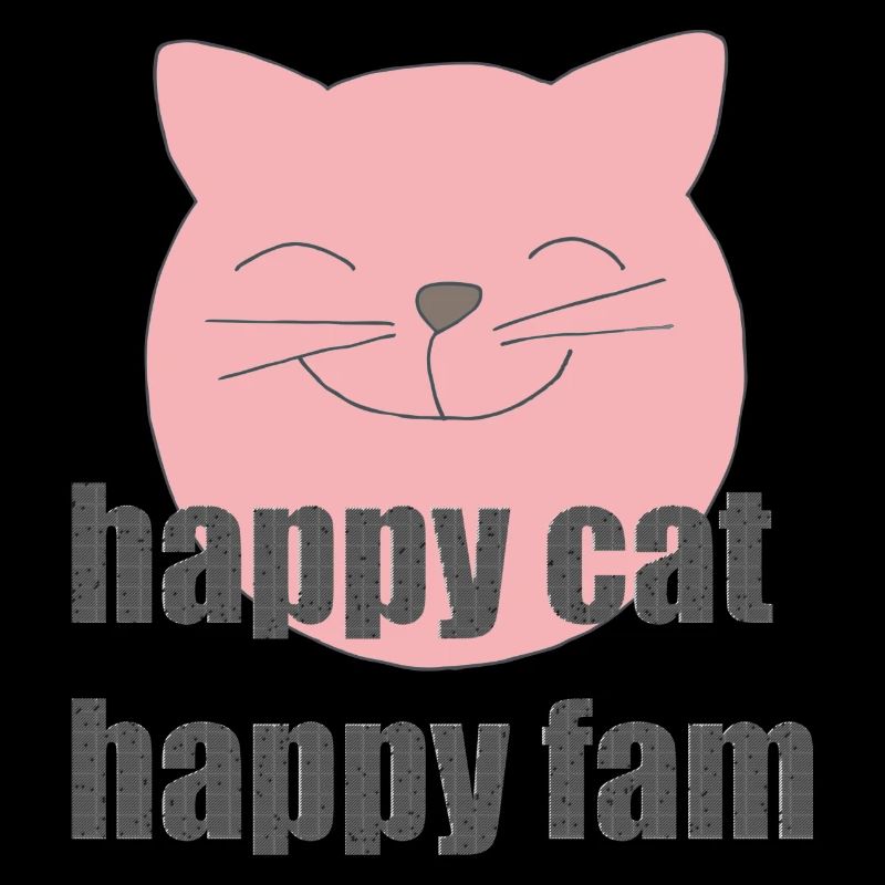 Chat heureux