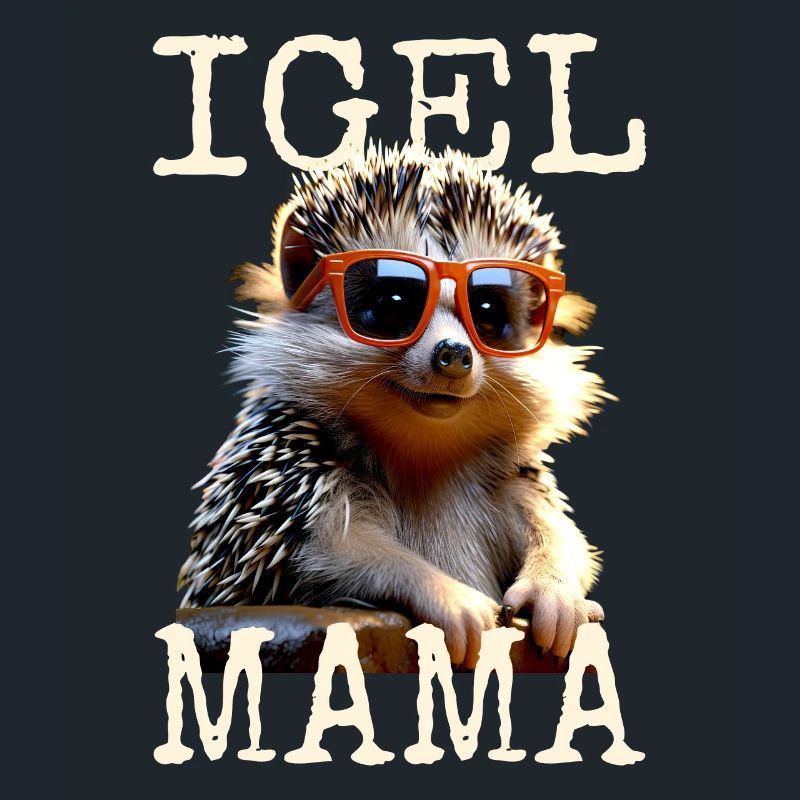 Igel Mama Mom Igelfrau Muttertag Igelmama Igel Mum