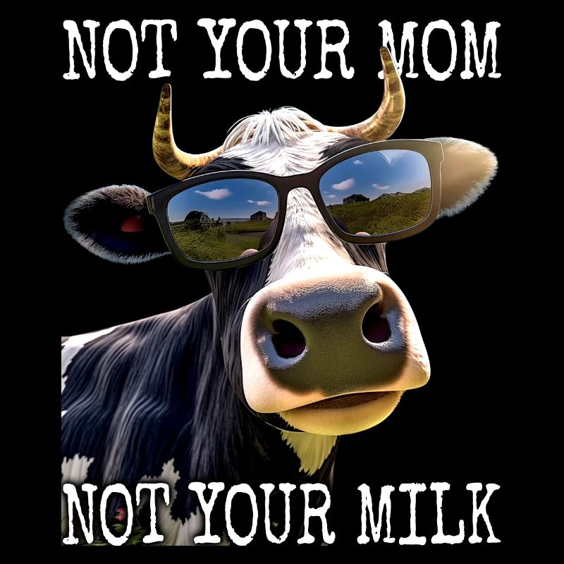 Pas ta mère Pas ton lait Végétalien Végétarien Végétarien
