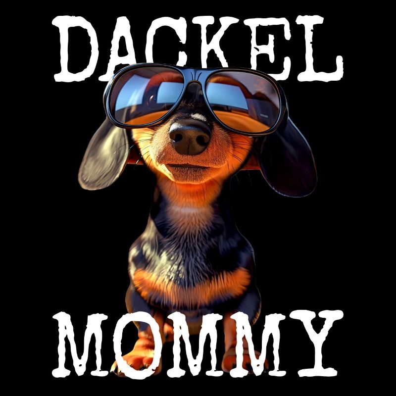 Dackel Mommy Dachshund Mama Wiener Mom Muttertag