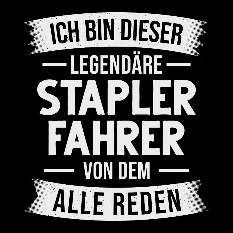 Staplerfahrer Lagerarbeiter Gabelstapler Lagerist