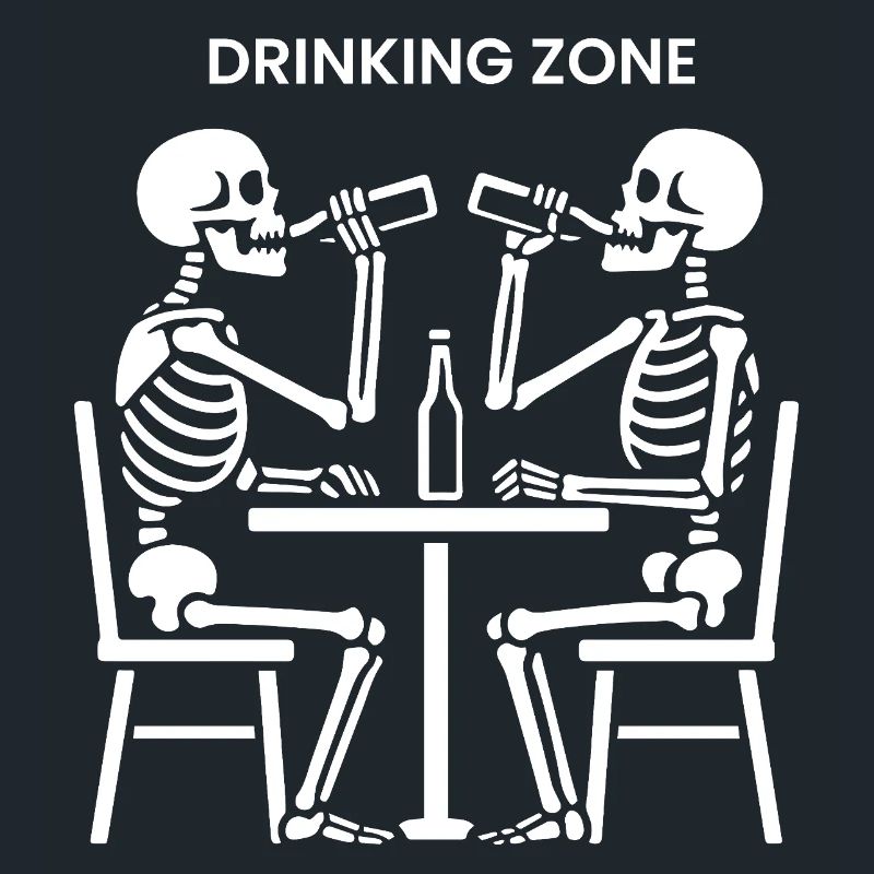Skeletons Drinking Zone