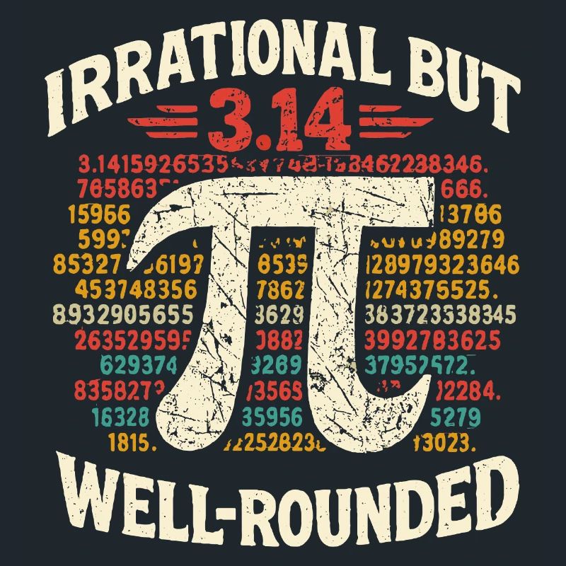 Conception irrationnelle mais complète des mathématiques du Pi Day