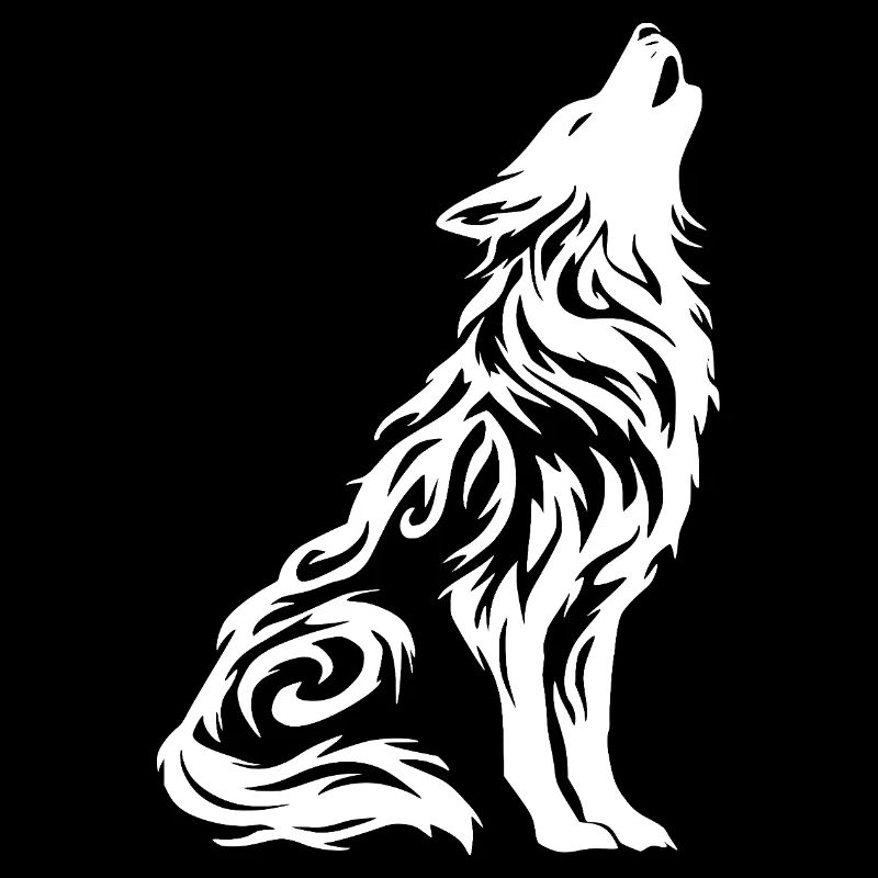 Wolf Tribal Tattoo