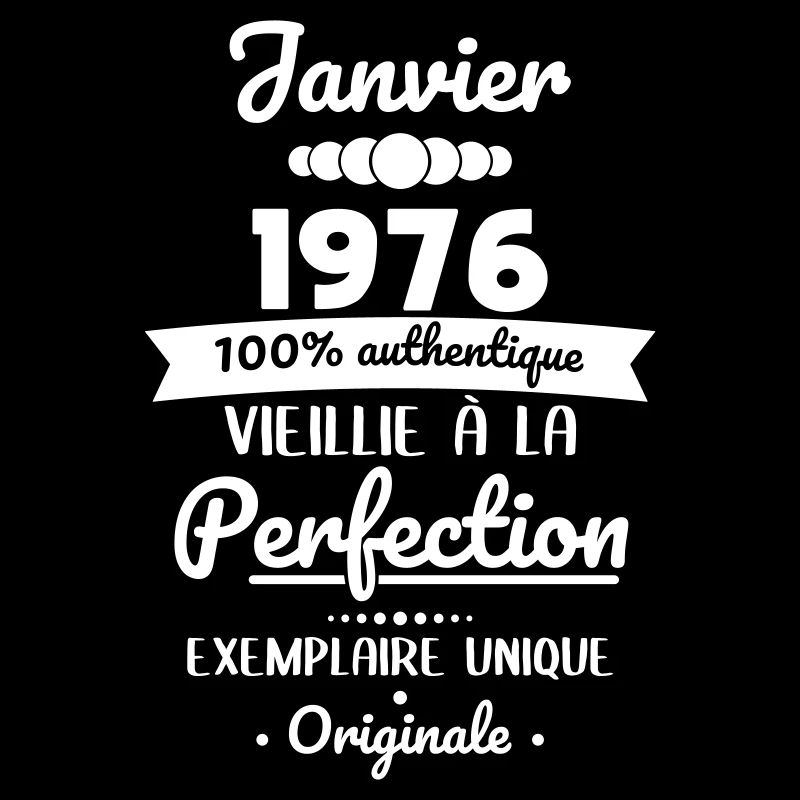 50. Jahrestag - Januar 1976 Original