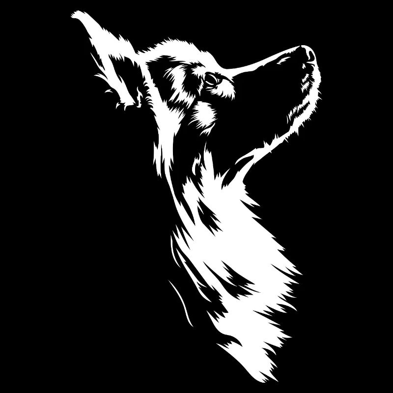 American Eskimo Dog Silhouette Hunde Hund Wilsigns