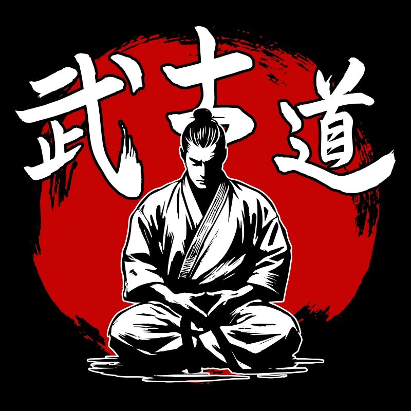 Samurai Bushido Karate Kimono Kampfkünste
