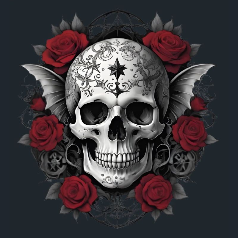 Gothic Totenkopf