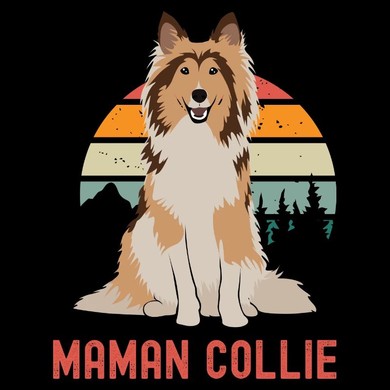 Maman border collie