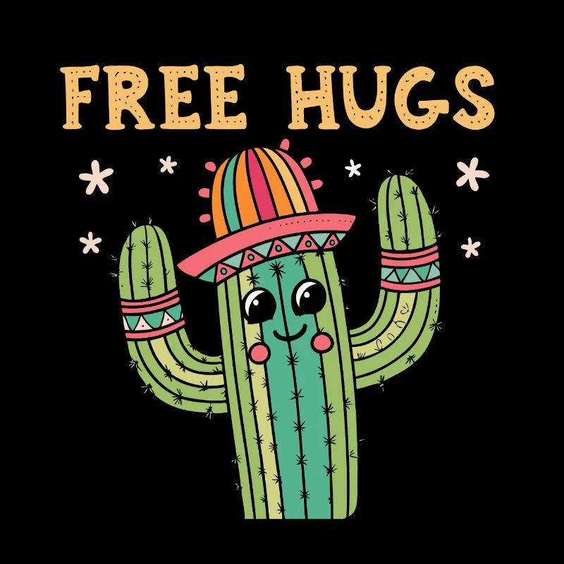 Cactus Joyeux Câlins Gratuits