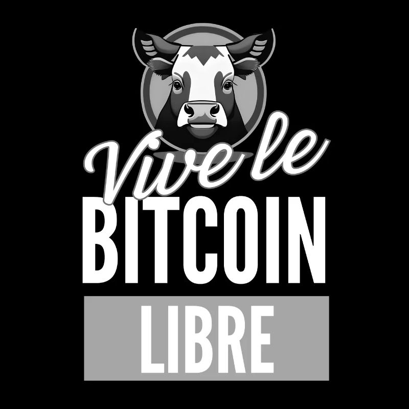 Lang lebe das Bitcoin-kostenlose Kryptos-T-Shirt