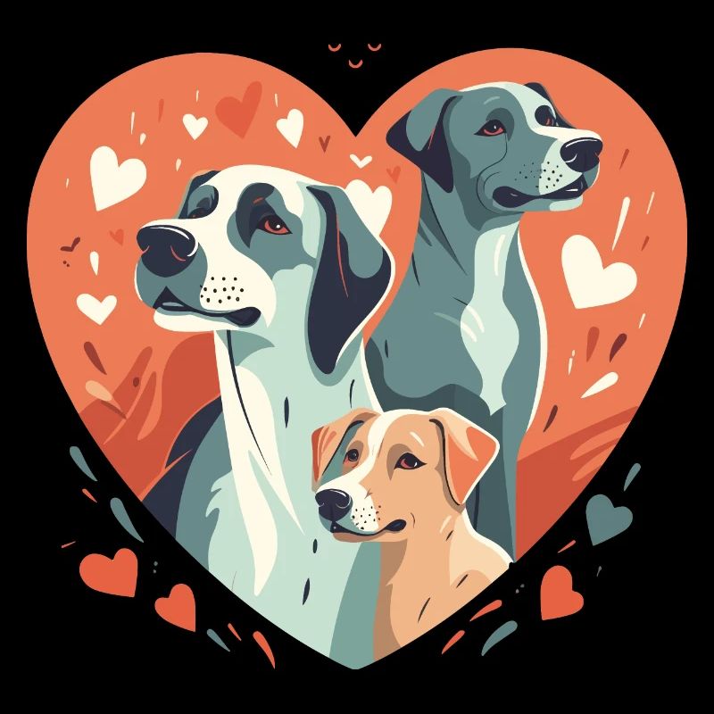 Amour pour les chiens