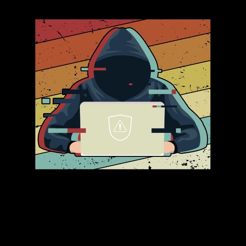 Retro Sniffer Social Engineering Phishing Grey