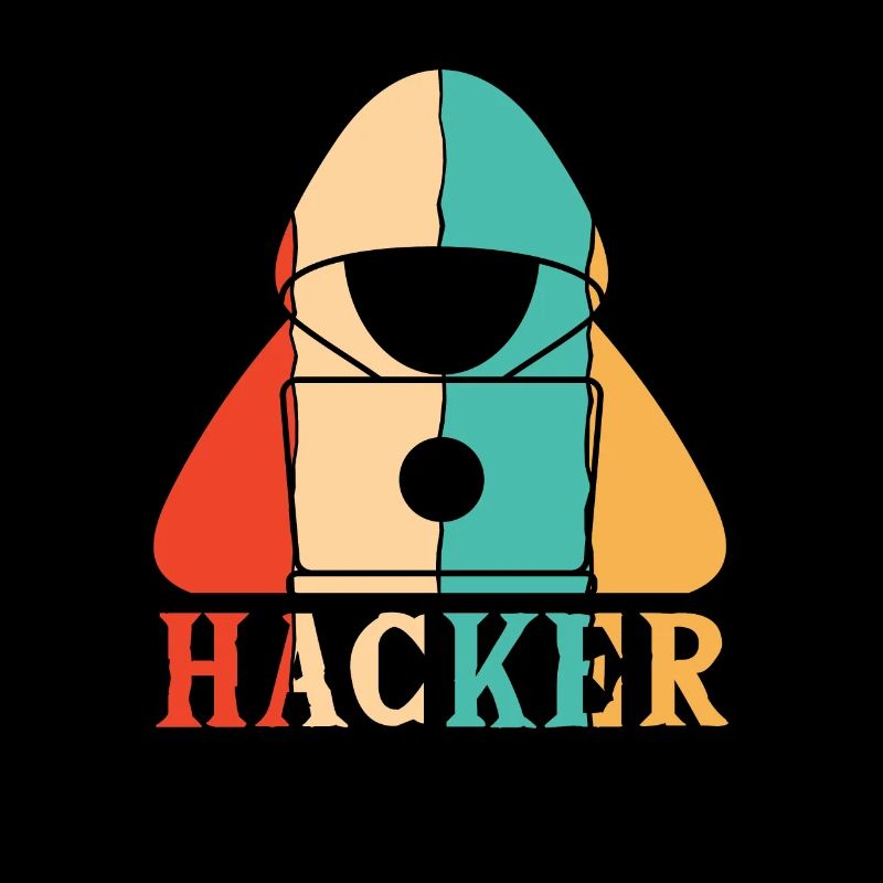 Retro Sniffer Social Engineering Phishing Gris