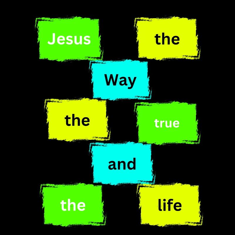 Jésus le chemin de la couleur