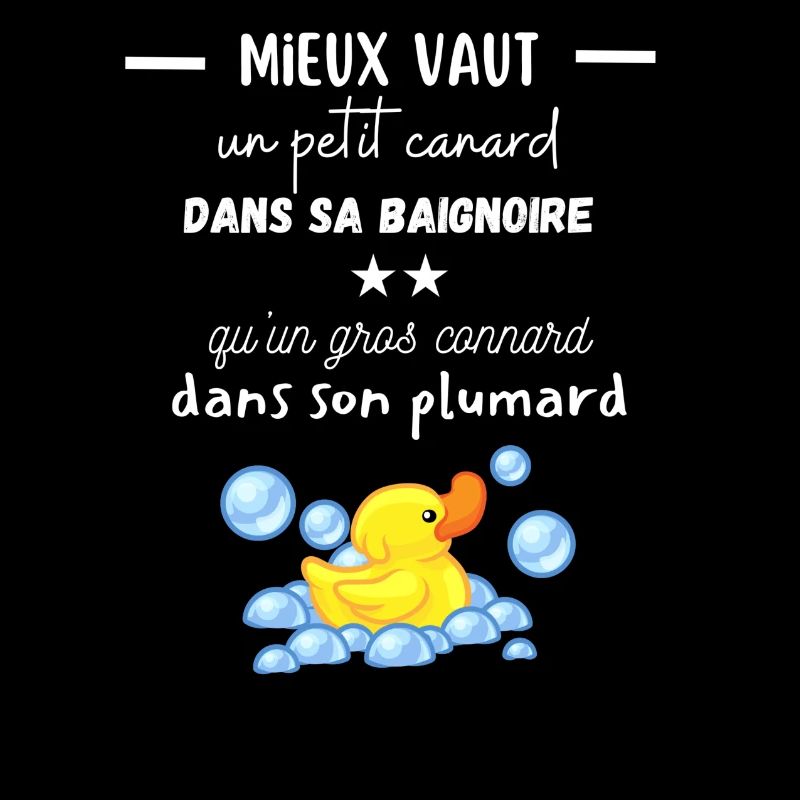 Un canard dans son bain