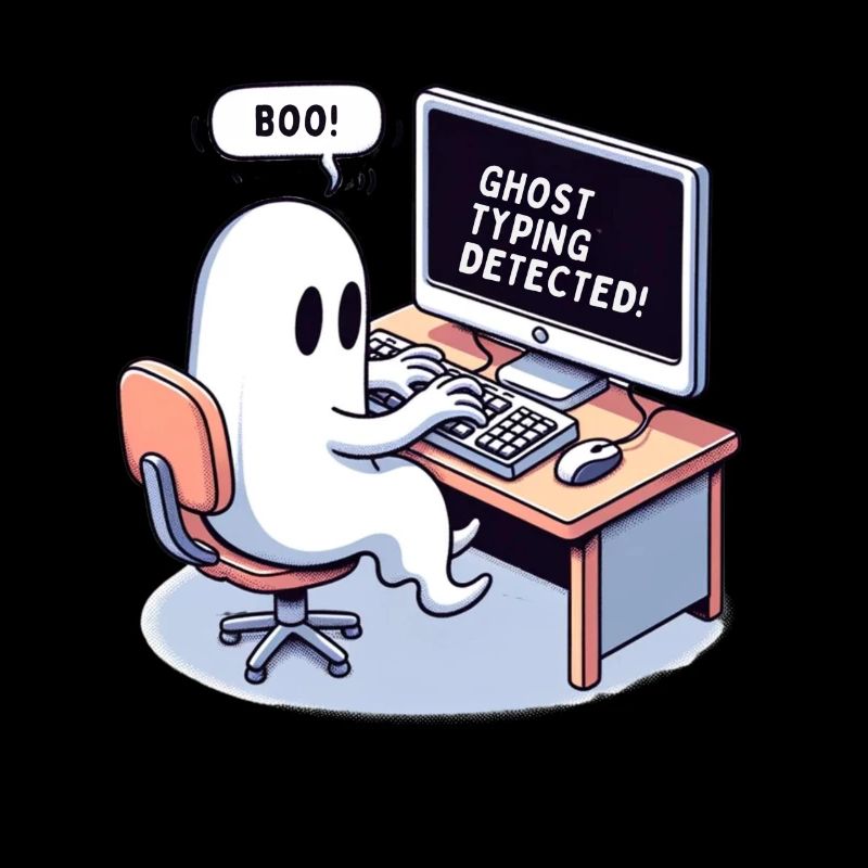 GHOST TYPING DETECTED! -Boo!