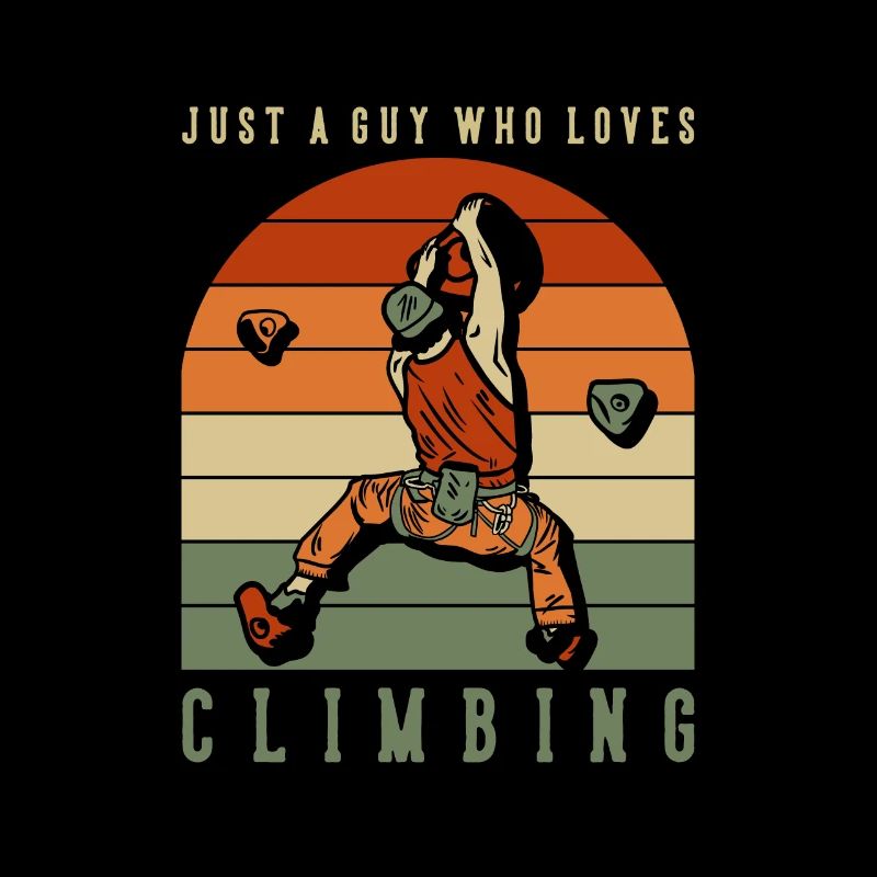 Just a Guy who Loves Climbing Bouldern Kraxler