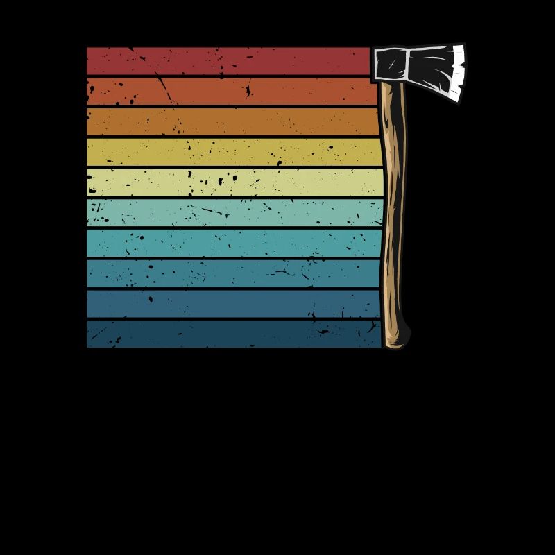 Retro Axe Throwing Competition Game Professional