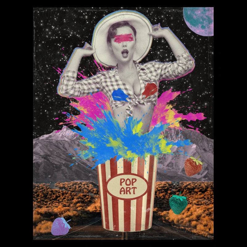 Pop-Art-Collage