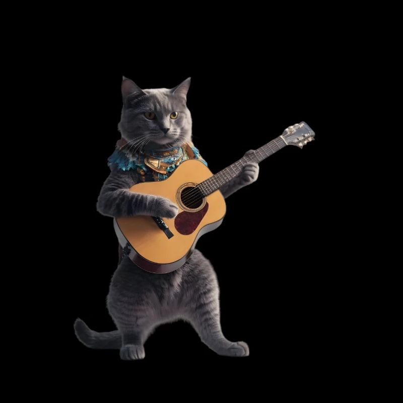 Cat Guitar