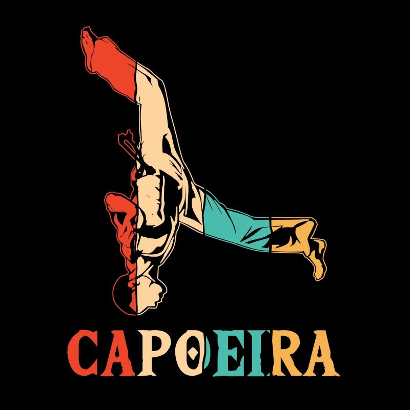 Rétro Ginga Capoeirista Professionnel de la Danse