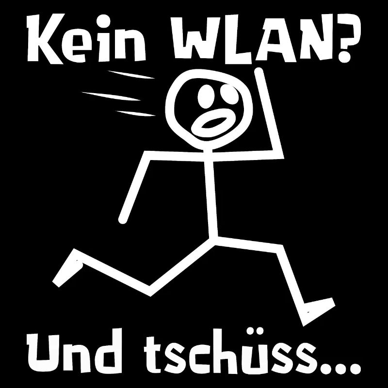 Kein WLAN? Und tschüss...