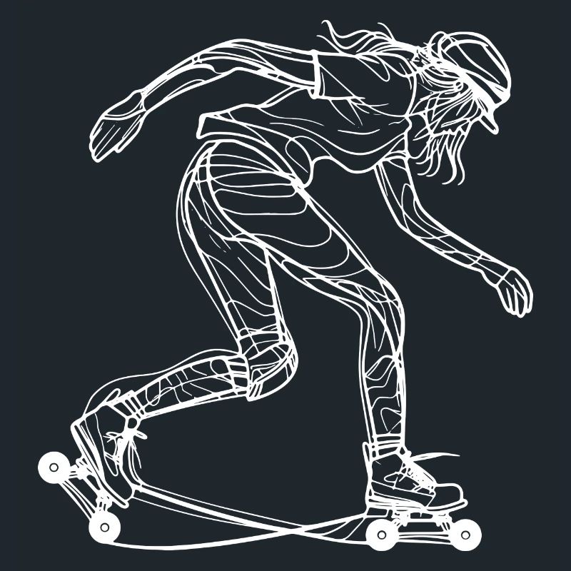 Rollschuh Mädchen