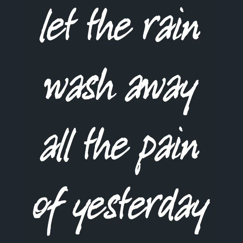 Que la pluie s’évanouisse...