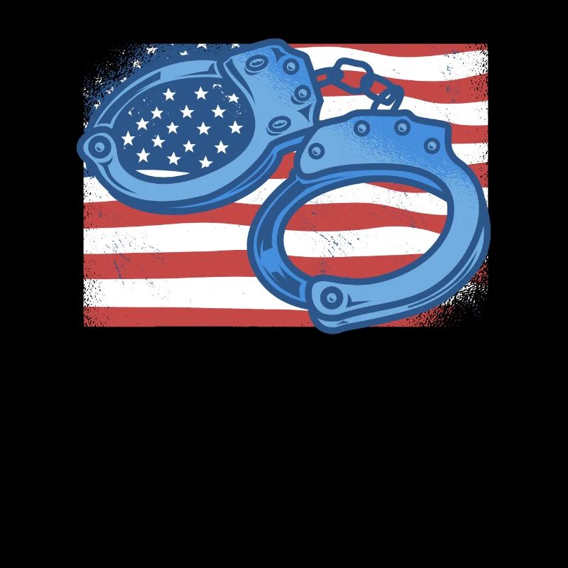 Agent correctionnel des services correctionnels du drapeau américain