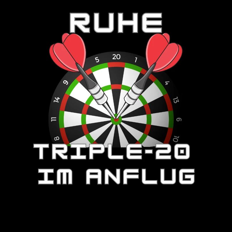 Ruhe, Triple 20 im Anflug - Darts WM