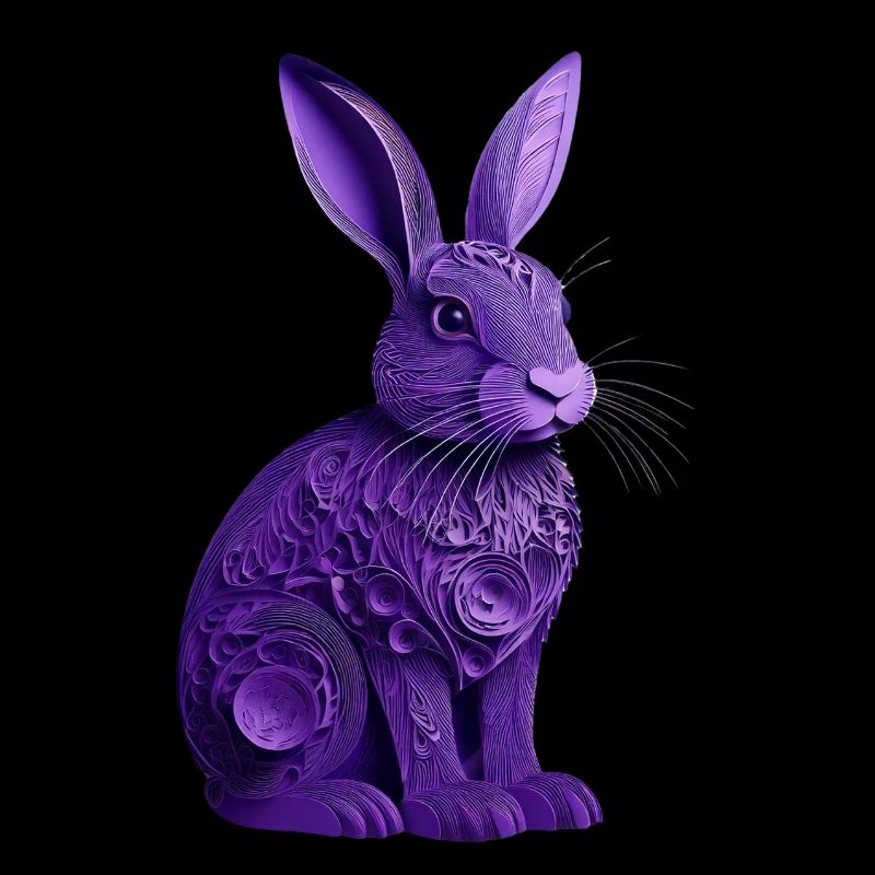 Lapin violet