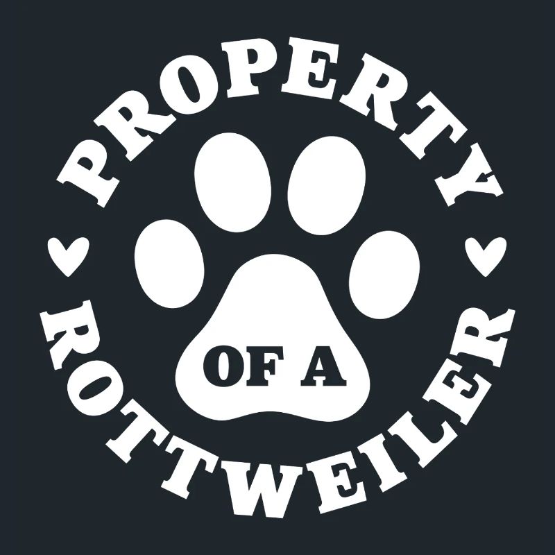 Eigentum eines Rottweilers