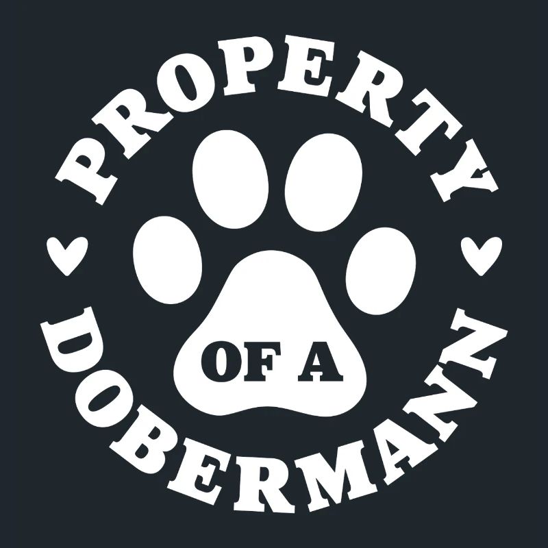 Eigentum eines Dobermanns