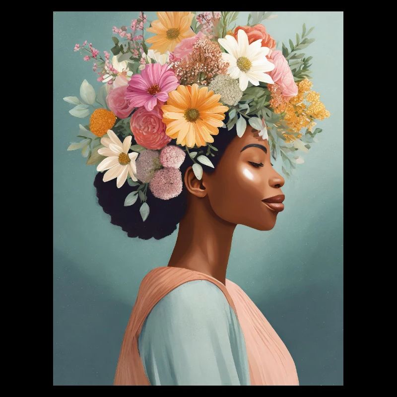 Couronne de fleurs 1