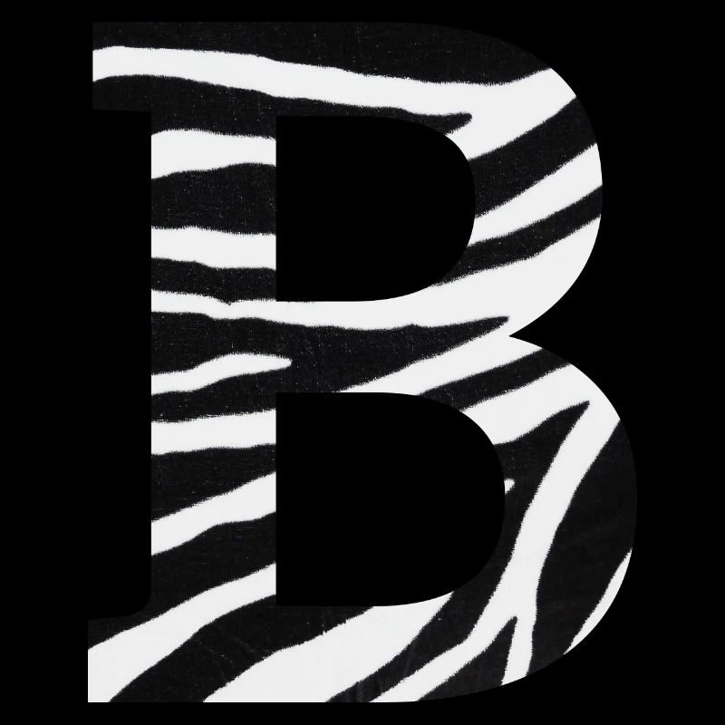Buchstabe b Zebra
