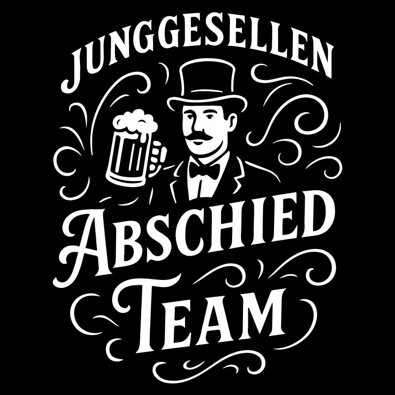 Junggesellen Team Lustig Jga Bier